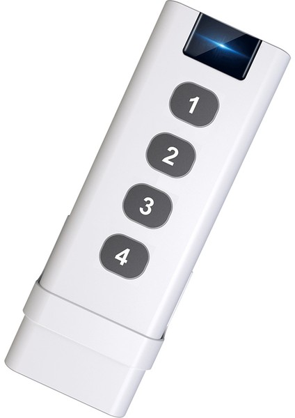 Tuya Zigbee Akıllı Ev Kablosuz Sahne Anahtarı 4'lü Uzaktan Kumanda (Yurt Dışından)
