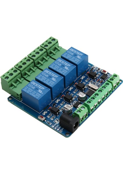 Ha Modbus Rtu 4 Kanal 12V Röle Çıkışı Devre Kartı Modülü Anahtar Girişi RS485 / Ttl-Yeşil (Yurt Dışından) fiyatları