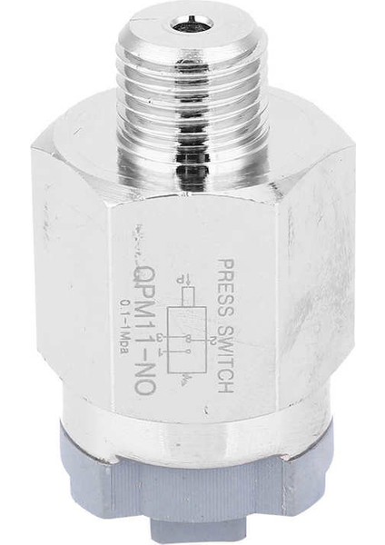 Hava Basınç Anahtarı 0,1 ~ 1,0 Mpa Ayarlanabilir Hava N/o G1/4in IP54 AC220V 48VAC/DC Normalde Açık (Yurt Dışından)