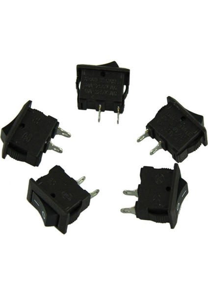 【ayak Koltuk】 10 Adet On/off Geçiş Anahtarları Dc 12 V 16A 2-Pin Oto Araba Kamyon Tekne Yuvarlak Rocker Anahtarı (Yurt Dışından) fiyatları