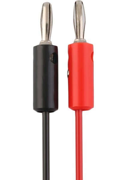 Multimetre Için Timsah Test Kurşun Klipsine 1m 4mm Muz Fiş Probu Kablosu (Yurt Dışından) modelleri