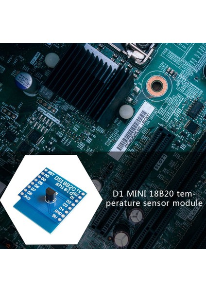 Yeni Ürünler DS18B20 Modeline Uygun Pratik Sıcaklık Sensör Modülü - Mavi (Yurt Dışından) fırsatları