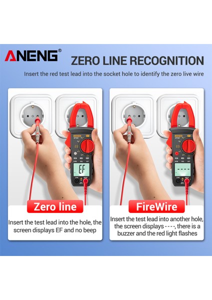 Aneng ST181 Dijital Pens Metre Dc/ac Akım 4000 Sayım Multimetre (Yurt Dışından) indirimleri