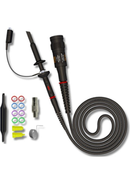 Osiloskop Klip Probları 200MHZ Tam Yalıtımlı Bnc Uç Probu, Aksesuar Kiti ile 1x 10X (Yurt Dışından) modelleri