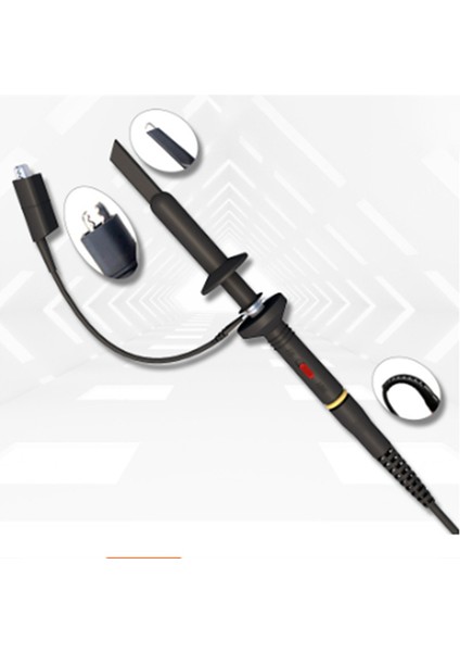 Osiloskop Klip Probları 200MHZ Tam Yalıtımlı Bnc Uç Probu, Aksesuar Kiti ile 1x 10X (Yurt Dışından) fırsatları