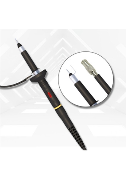 Osiloskop Klip Probları 200MHZ Tam Yalıtımlı Bnc Uç Probu, Aksesuar Kiti ile 1x 10X (Yurt Dışından) indirimleri