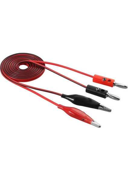 Timsah Probu Testi Dijital Multer Için Klipsli Pimi Banana Fiş Kablosunu Açar (Yurt Dışından)