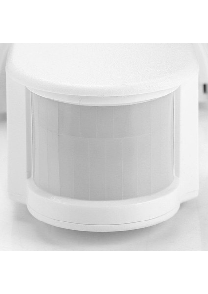 Kızılötesi Hareket Sensörü AC110V-240V Çoklu Senaryolar Için Pır Hareket Sensörleri Için Ayarlanabilir Sensör Anahtarı (Beyaz) (Yurt Dışından)