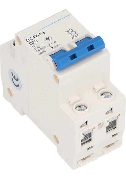 Alçak Gerilim Hava Anahtarı, 2p Minyatür Devre Kesici Modüler Yapı PA66 Bina Aydınlatma Sistemi Için Naylon Kabuk (Yurt Dışından) fırsatları