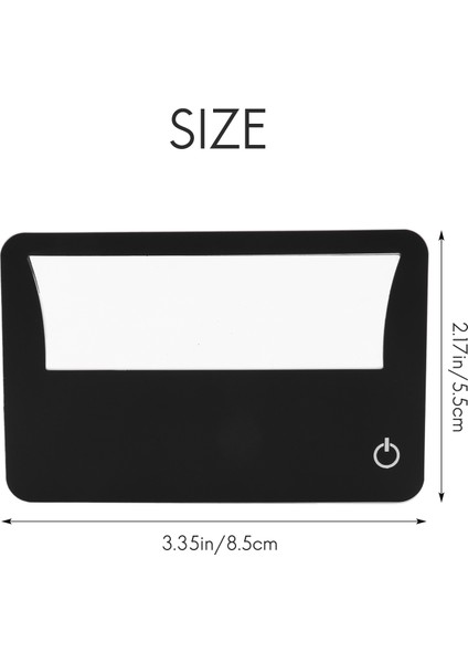 Büyüteç Işığı-2*büyüteç-Siyah (Yurt Dışından) indirimleri