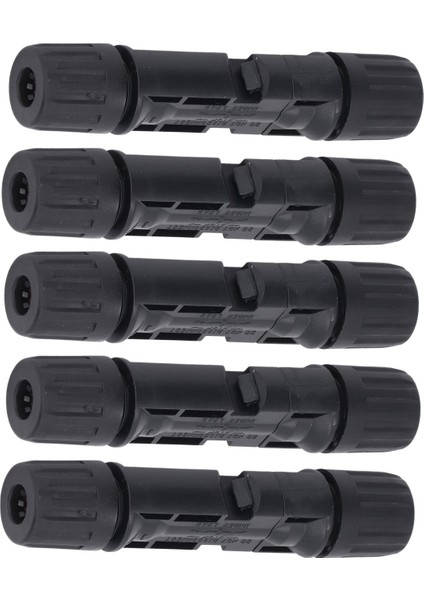 Pv Panel Kablo Fişi, 5 Takım Güç Kaynağı Için Kendinden Kilitli Erkek Dişi Güneş Konnektörü (Yurt Dışından) indirimleri