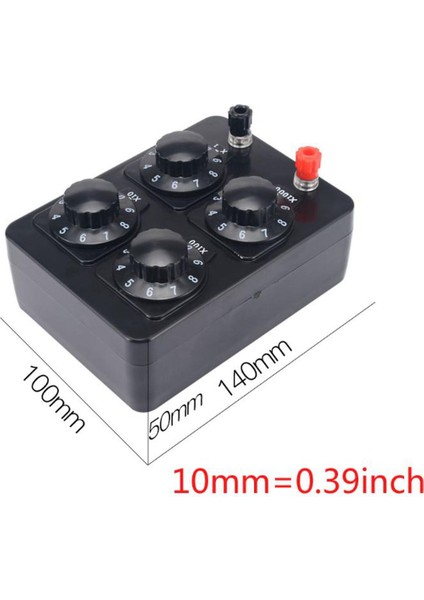 0-9999 Ohm Direnç Kutusu Değişken On Yıllık Direnç Entegresi (Yurt Dışından)