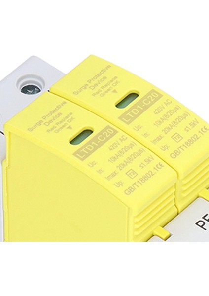 Aşırı Gerilim Koruyucu, Aşırı Gerilim Koruyucu Cihaz 10KA-20KA Sistem Için Daha Iyi Elektrik Iletkenliği (Yurt Dışından)