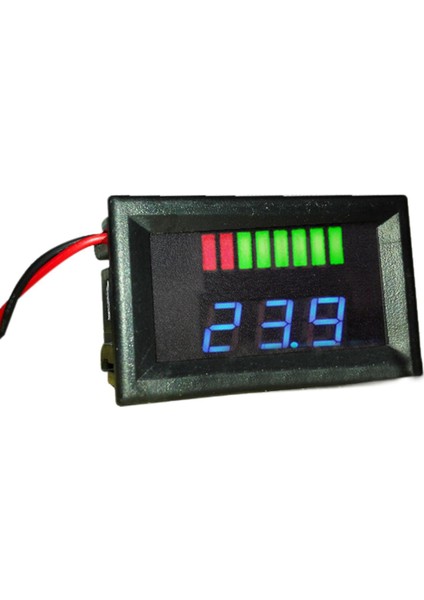 12V Kapasite Göstergesi Şarj Seviyesi LED Test Cihazı (Yurt Dışından)