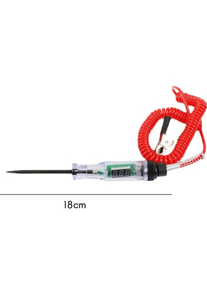 Adet Elektrik Devre Test Cihazı Dijital Işık Probu Test Kalemi 6V 12V 24V Otomotiv Çok Fonksiyonlu Araba Tekne Oto Aksesuarları (Yurt Dışından) indirimleri