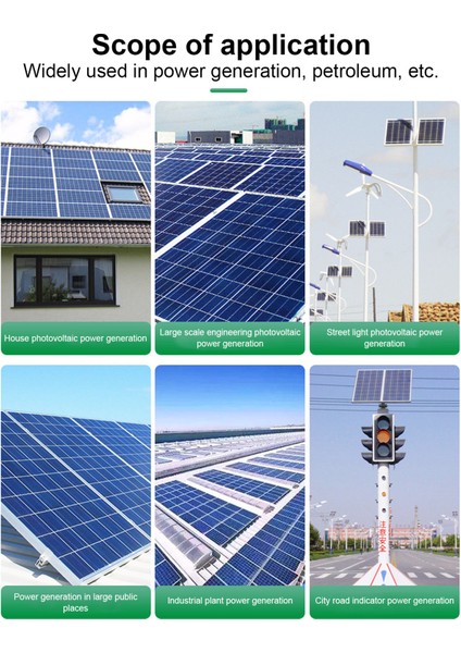 Erkek Dişi Pv Konnektörler, 1500V Dc 6 Çift Dış Mekan Için 2,5mm² Tel Için Güneş Enerjisi Konektörü (Yurt Dışından)