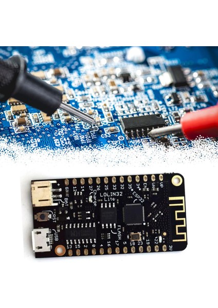 Kablosuz Geliştirme Kartı Anteni Mikro USB Kartı Lityum Pil Arayüzü - Siyah (Yurt Dışından) modelleri