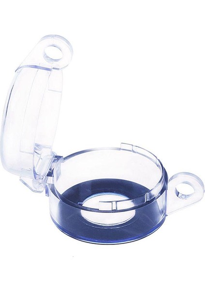 Yuvarlak Basma Düğmesi Anahtarı Için Temizle 22MM Koruyucu Kapak Koruma Kılıfı (Yurt Dışından)