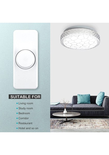 Kısılabilir 3-100W Led/akkor Siyah Için Hat Içi LED Dimmer Anahtarı (Yurt Dışından)