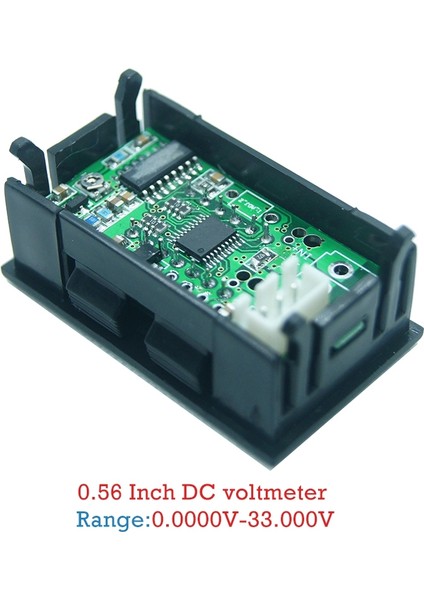 Dijital 0.56 Inç LED Ekran 5 Bit Dc 0-33.000V Voltmetre Gerilim Ölçer Test Cihazı (Yurt Dışından) indirimleri