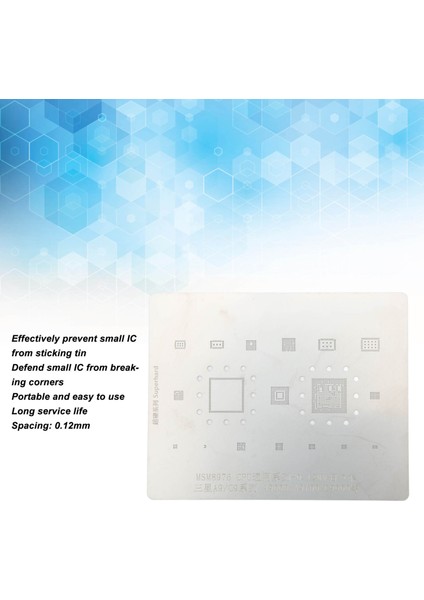 Bga Reball Stencil, A9100 Için Hızlı Kalaylama Uzun Ömürlü Reballing Şablonu (Yurt Dışından) indirimleri