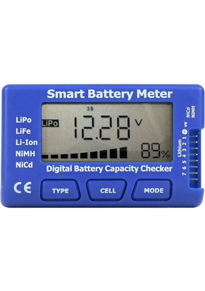 5'i 1 Arada Akıllı Dijital Pil Ölçer LCD Arka Işık Ekranlı Pil Ccity Denetleyicisi Dijital Wattmetre (Yurt Dışından) fiyatları