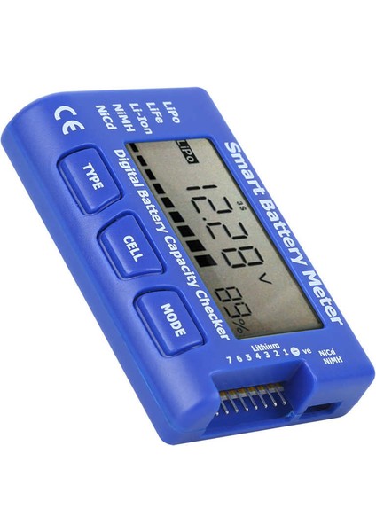5'i 1 Arada Akıllı Dijital Pil Ölçer LCD Arka Işık Ekranlı Pil Ccity Denetleyicisi Dijital Wattmetre (Yurt Dışından) modelleri
