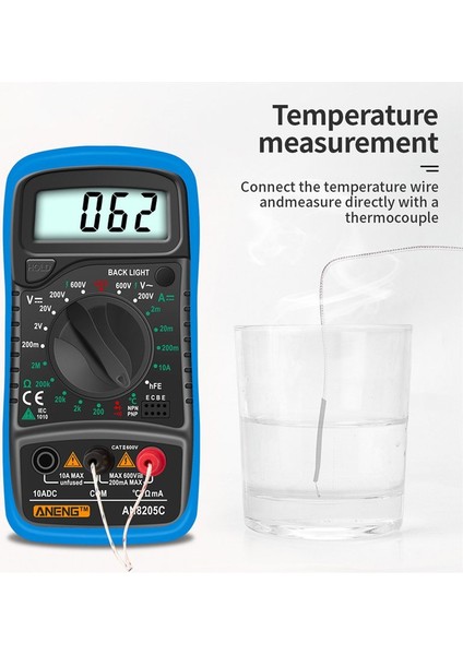 Çok Fonksiyonlu Yüksek Hassasiyetli Multimetre Volt Direnç Test Cihazı Akım Ölçer (Yurt Dışından) modelleri