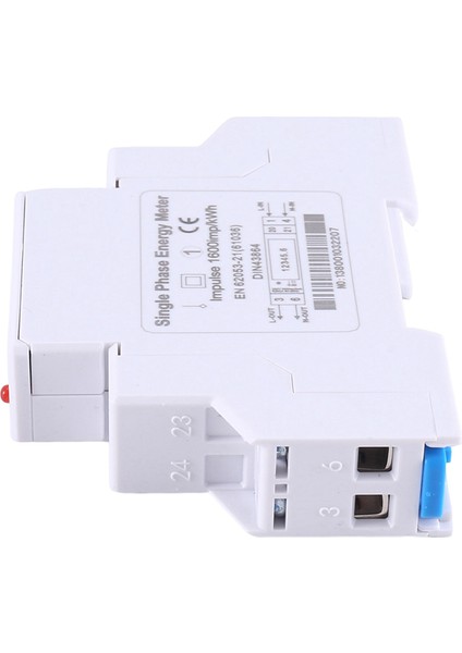 1pc Kwh Enerji Ölçer 5(32)A 20A Tüketim Watt Metre AC220V Watt Saat Din Raylı Enerji Ölçer (Yurt Dışından) fiyatları