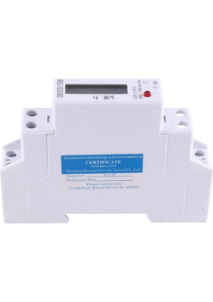 1pc Kwh Enerji Ölçer 5(32)A 20A Tüketim Watt Metre AC220V Watt Saat Din Raylı Enerji Ölçer (Yurt Dışından) fırsatları