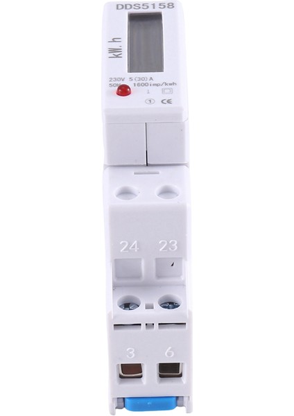 1pc Kwh Enerji Ölçer 5(32)A 20A Tüketim Watt Metre AC220V Watt Saat Din Raylı Enerji Ölçer (Yurt Dışından) indirimleri