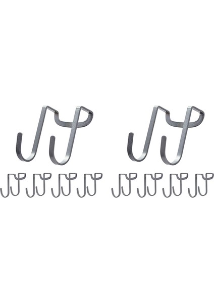 Dolap Üstü Kanca, 304 Paslanmaz Çelik Çoklu Kullanım S Şekilli Dolap Kapı Kancaları (10'lu Paket) (Yurt Dışından) indirimleri