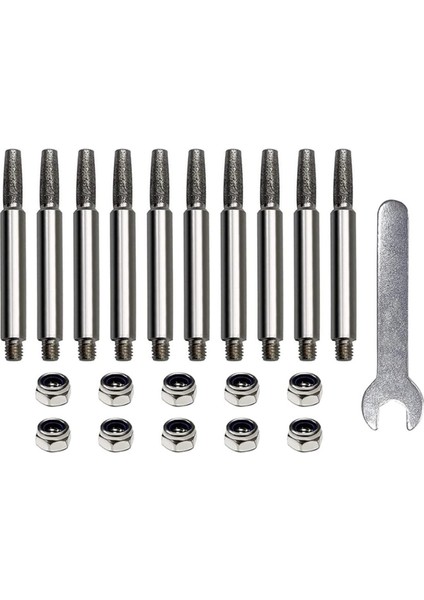 Testere Zinciri Bileyici Için Testere Bileyici, Motorlu Testereler ve Taşlama Için Testere Bileme Aksesuar Seti 4mm (Yurt Dışından)