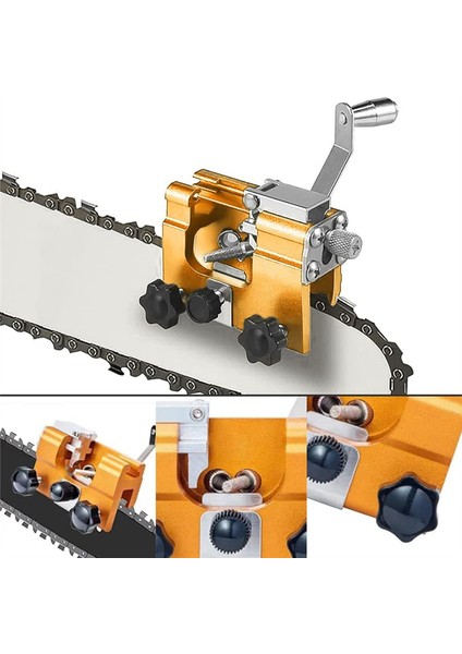 Testere Zinciri Bileyici Için Testere Bileyici, Motorlu Testereler ve Taşlama Için Testere Bileme Aksesuar Seti 4mm (Yurt Dışından) fiyatları