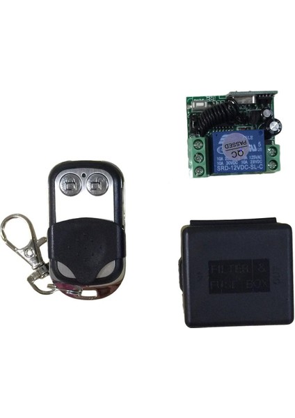 433 Mhz Kablosuz Uzaktan Kumanda Anahtarı DC12V 10MA Röle Modülü (Yurt Dışından)