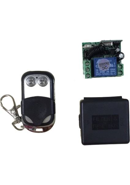 433 Mhz Kablosuz Uzaktan Kumanda Anahtarı DC12V 10MA Röle Modülü (Yurt Dışından) fiyatları