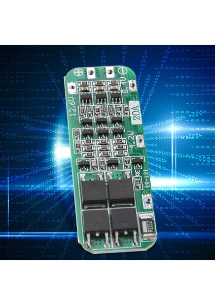 3s 12.6V 20A Lipo Hücre Bms Otomatik Kurtarma Lityum Pil Koruma Kartı (Yurt Dışından) fırsatları