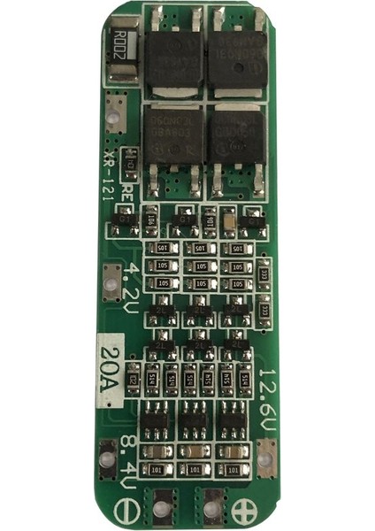 3s 20A Profesyonel Li-Ion Lityum Pil 18650 Şarj Cihazı Bms Koruması - Yeşil ve Siyah (Yurt Dışından) fiyatları