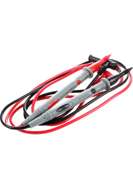 Çift Multimetre 1000V 20A Evrensel Test Ucu Kablo Probu Kırmızı + Siyah (Yurt Dışından) modelleri