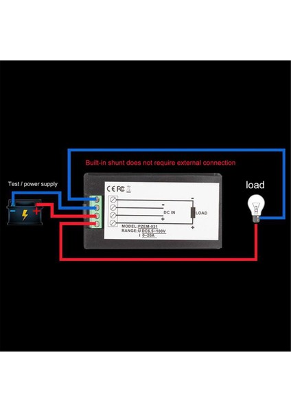 Dijital Güç Enerji Ölçer Dc Voltmetre Ampermetre Wattmetre Monitör Test Cihazı (Yurt Dışından) indirimleri
