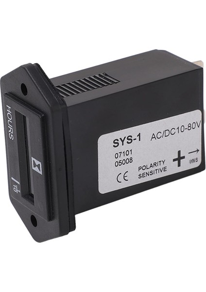 Hao Kan Elektromanyetik Sayaç 0‑99999.9 Makine Ac Dc 10‑80V Için 6 Haneli Endüstriyel Darbe Toplayıcı (Yurt Dışından)
