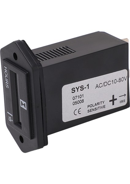 Hao Kan Elektromanyetik Sayaç 0‑99999.9 Makine Ac Dc 10‑80V Için 6 Haneli Endüstriyel Darbe Toplayıcı (Yurt Dışından)