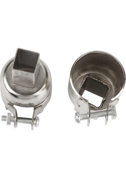 Nozullar 12 Adet Dayanıklı Isı Kiti Onarım Aracı Aksesuarı Dahil Olmak Üzere Yuvarlak Kare Çift Katmanlı Boyutu 850 Sıcak Hava Lehimleme (Yurt Dışından)