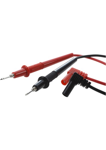 1000V Muz Fişler Ayrılabilir Uçlu Multimetre Probu Test Ucu Siyah Kırmızı Çift (Yurt Dışından) fırsatları