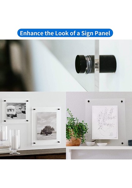 Paket Standoff Vidaları 3/4 x 1 Inç Asın Resim Çerçevesi Vida Seti (Yurt Dışından) indirimleri