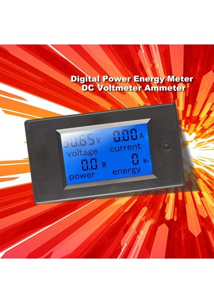Dijital Güç Enerji Ölçer Dc Voltmetre Ampermetre Wattmetre Monitör Test Cihazı - Siyah Bulit-In ŞANT(PZEM-031) (Yurt Dışından) fırsatları