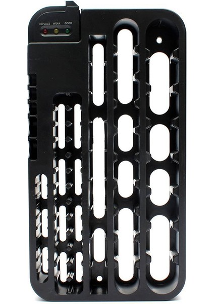 72 Test Cihazı Kutusu Saklama Kutusu Caddy Depolama Plastik Tutucu Yuvası Raf Organizatör Çıkarılabilir Test Cihazı Aaa Aa Ac 9-Volt Düğme Hücreleri (Yurt Dışından) fiyatları