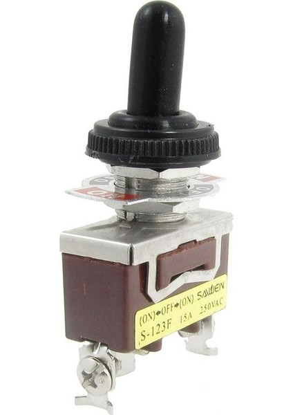 Ac 250V 15A Anlık Spdt Su Geçirmez Önyüklemeli Geçiş Anahtarı (Yurt Dışından)