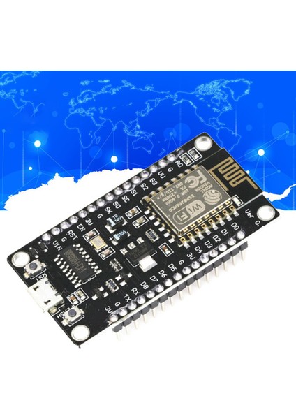 ESP8266 V3 Lua CH340 Wifi Geliştirme D Profesyonel Akıllı Modül - Siyah (Yurt Dışından)