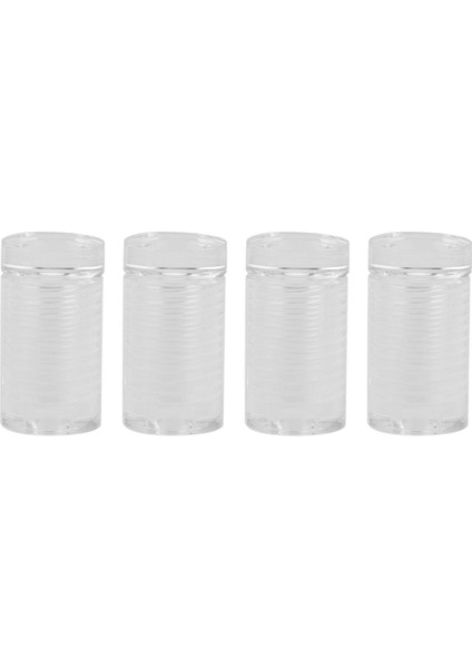 4pcs Akrilik Şeffaf Braket Levha, Duvara Monte Ekran Tabelası Delikli Panel Braketi, Su Geçirmez, 13X19MM C (Yurt Dışından)